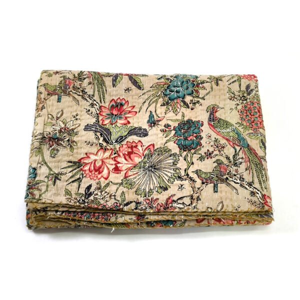 New Cotton Printed Kantha Quilt