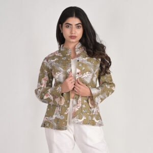 Cotton Quilted Reversible Jacket
