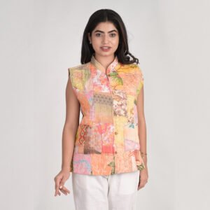 Vintage Patchwork Quilted Jacket